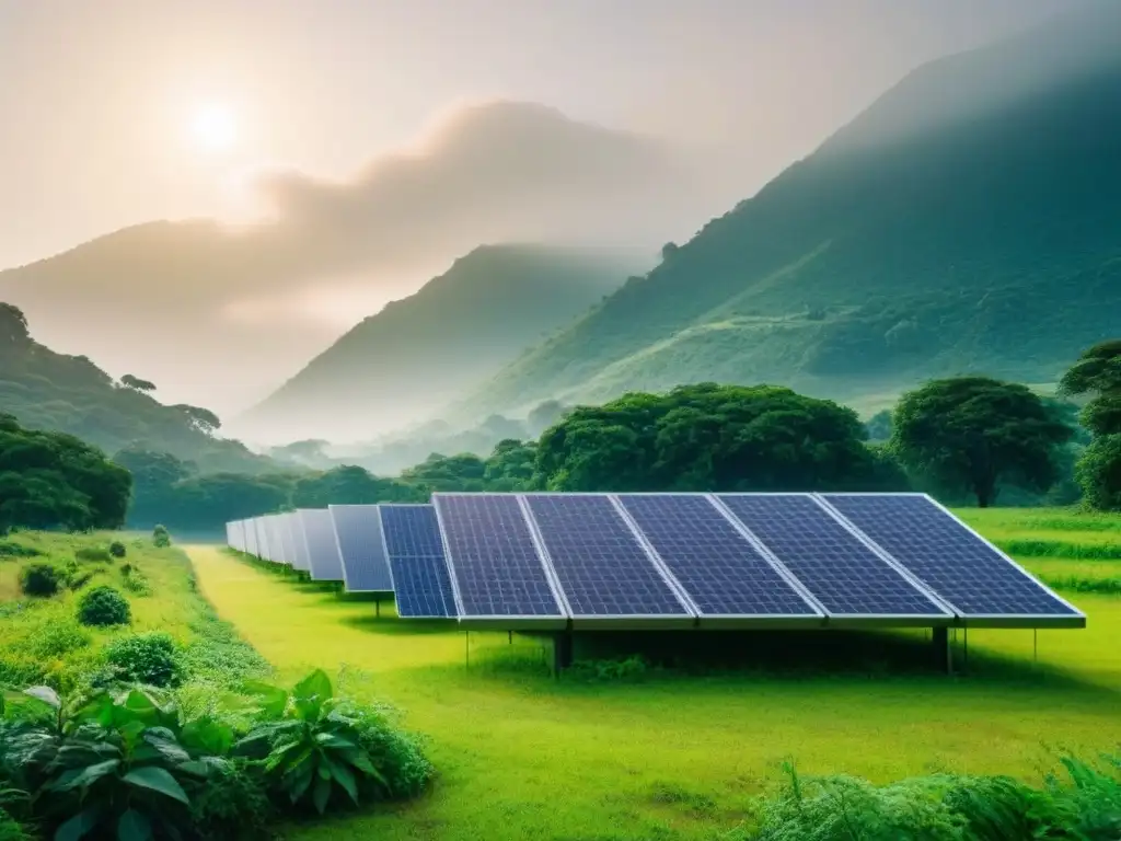 Armonía entre paneles solares y biodiversidad, beneficios paneles solares biodiversidad