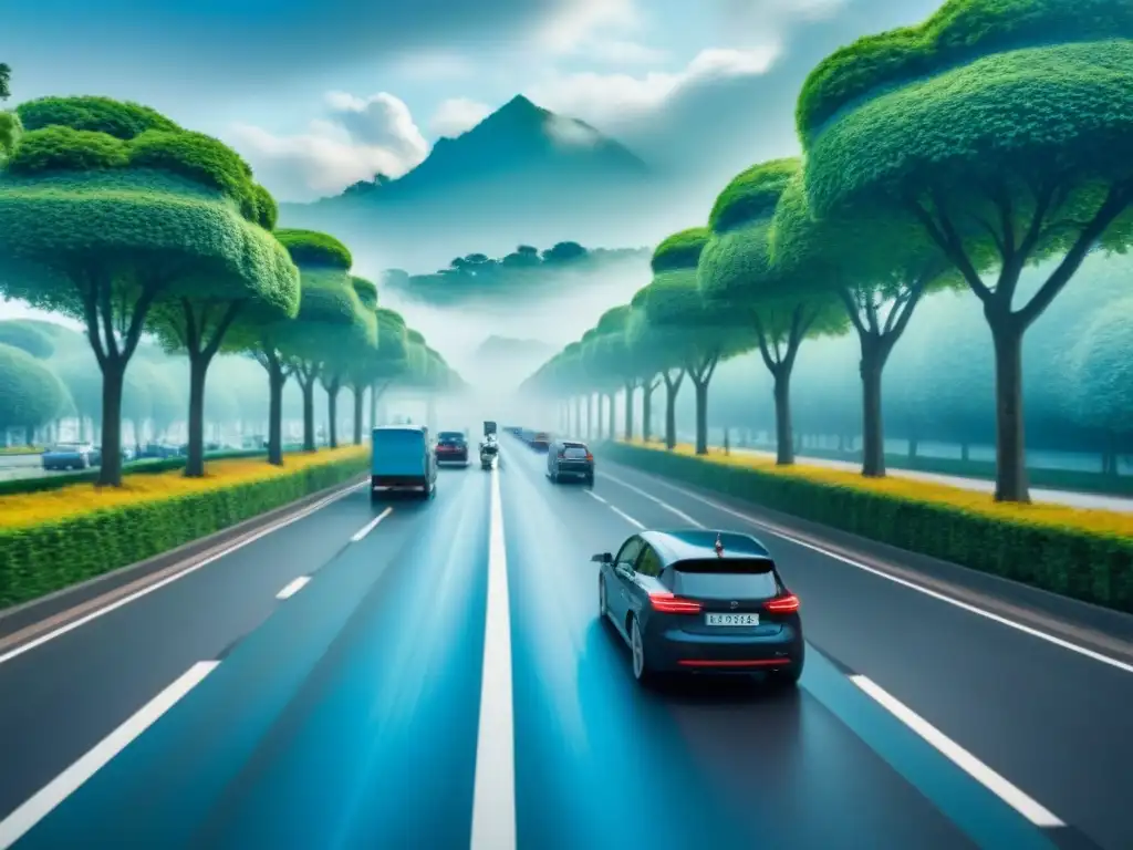 Contraste impacto ambiental: coches vs