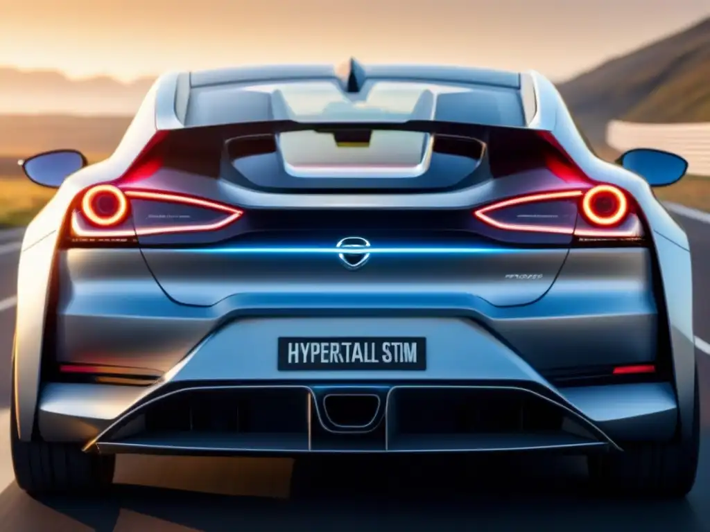 Innovadora tecnología de frenado regenerativo en vehículo eléctrico Detalles futuristas de tecnología regenerativa en frenos de vehículos eléctricos