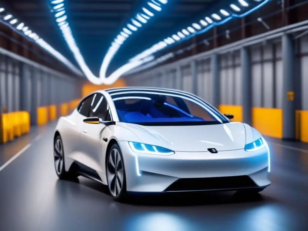 Detalles de sistema de frenado regenerativo en vehículo eléctrico Detalles ultraprecisos de la tecnología regenerativa en frenos de vehículos eléctricos