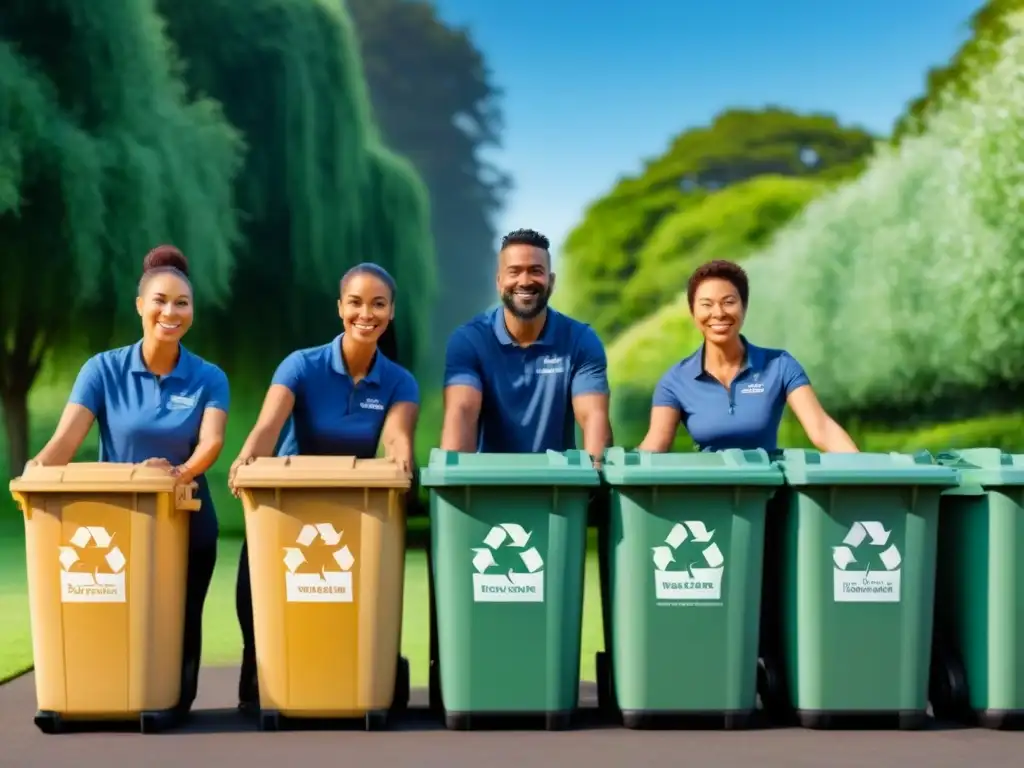 Implementando estrategias zero waste en un parque: diversidad y cooperación en separación de residuos