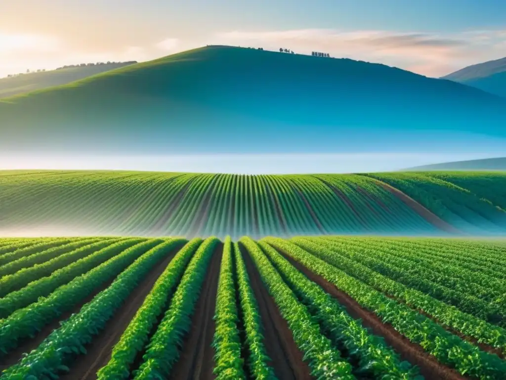 Una granja orgánica sostenible muestra sus beneficios en armonía con la naturaleza