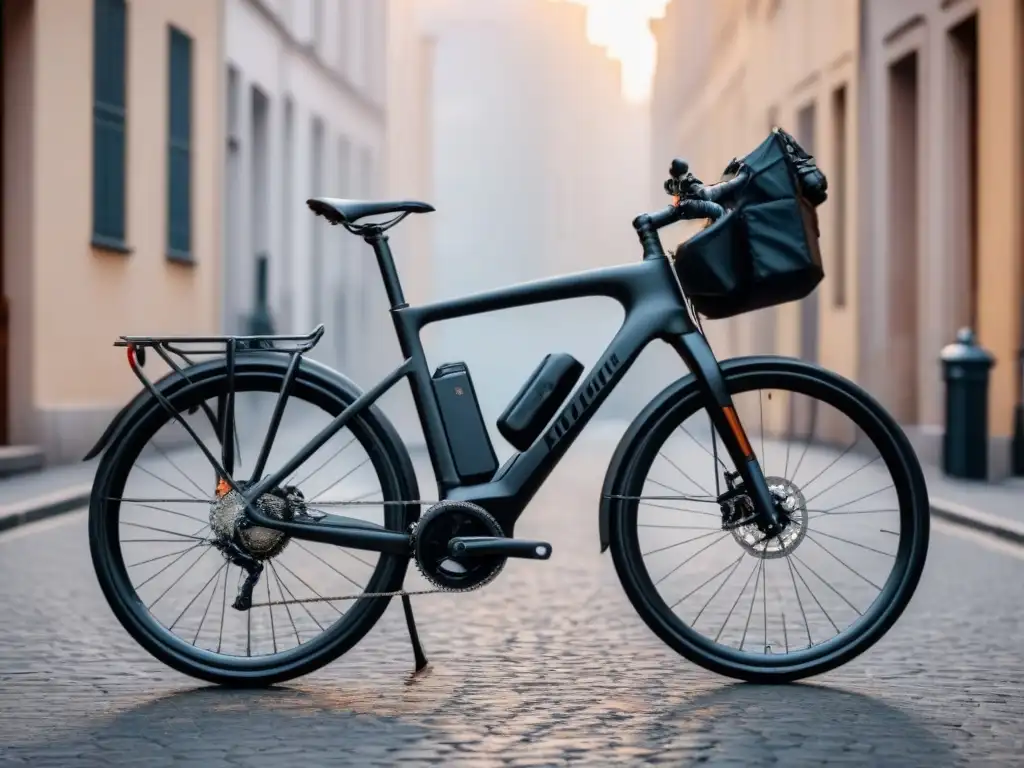 Herramientas de mantenimiento para bicicletas eléctricas en estuche compacto y moderno, sostenible y especializado