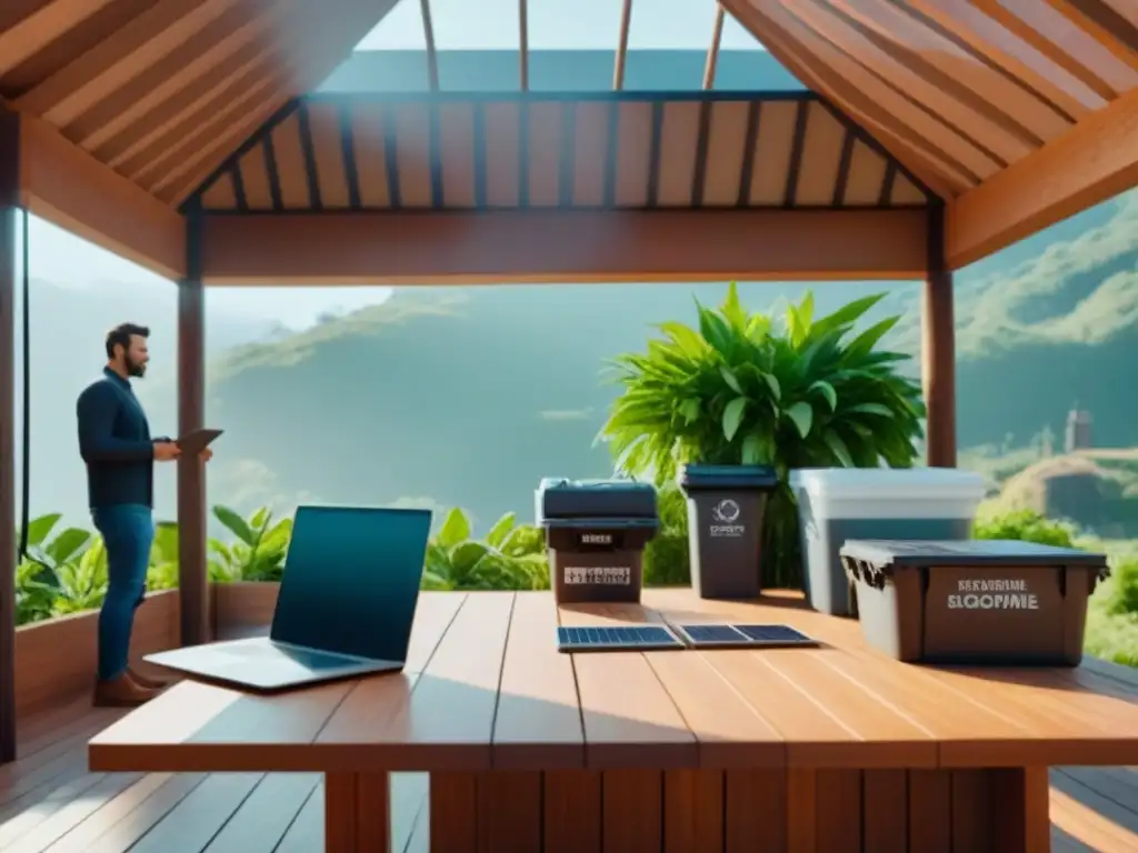 Influencers en set de cine sostenible, innovación y colaboración