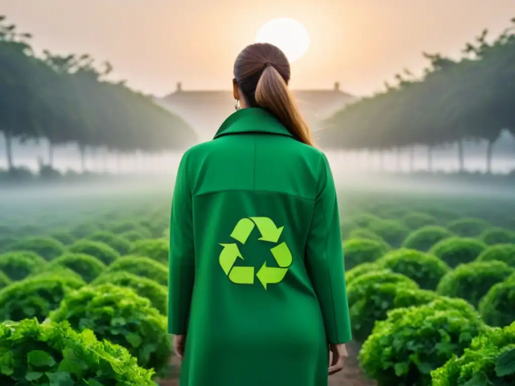 Red de reciclaje verde: unidos por un mundo sin residuos Intrincada red de símbolos de reciclaje en tonos verdes, simbolizando cooperación y unidad global en metas Zero Waste, Importancia de las ONGs