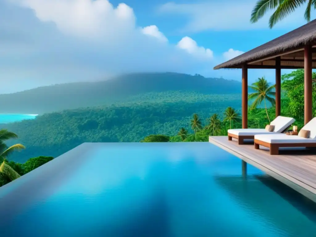 Un lujoso destino ecofriendly en un exuberante paraíso tropical, fusionando arquitectura moderna con la naturaleza, opulencia y conciencia ambiental