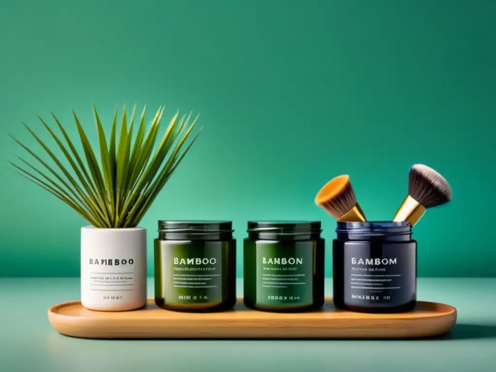 Belleza ecolujosa: accesorios de baño sustentables en 8k Un oasis de belleza sostenible zero waste; accesorios elegantes y lujo ecológico en un baño sereno y minimalista