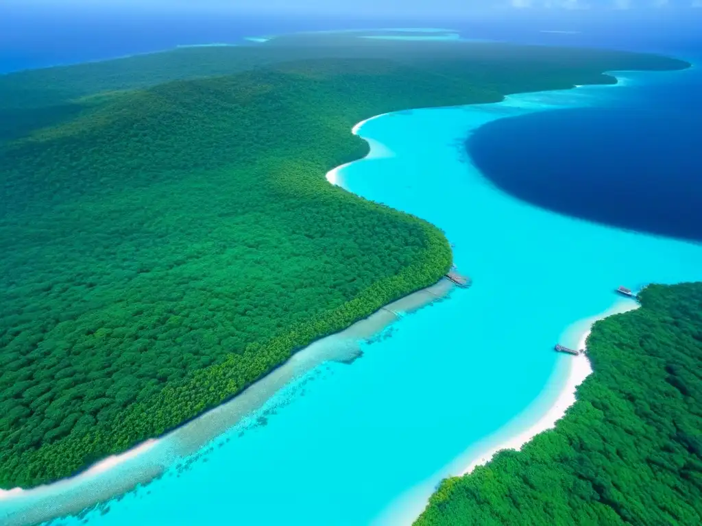 Paraíso ecofriendly: Lujoso resort en lagoon turquesa rodeada de naturaleza exuberante