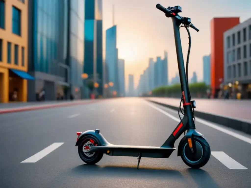 Un scooter eléctrico infantil sostenible en la ciudad: innovación y diversión en movilidad urbana