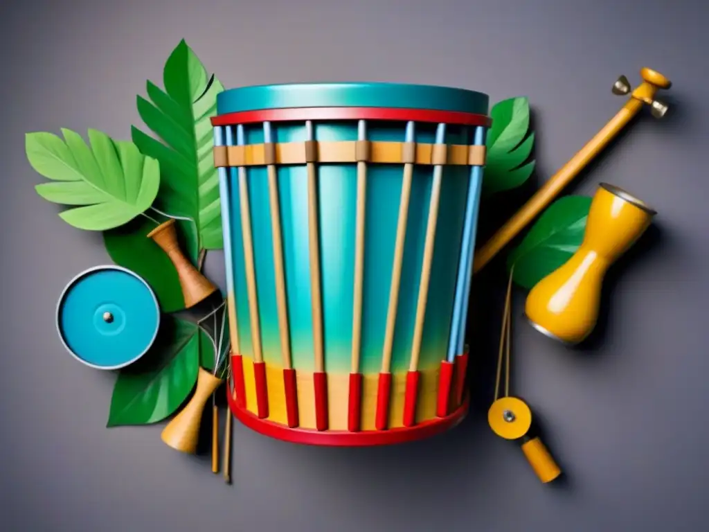 Una sinfonía sostenible: instrumentos musicales reciclados brillan en su creatividad