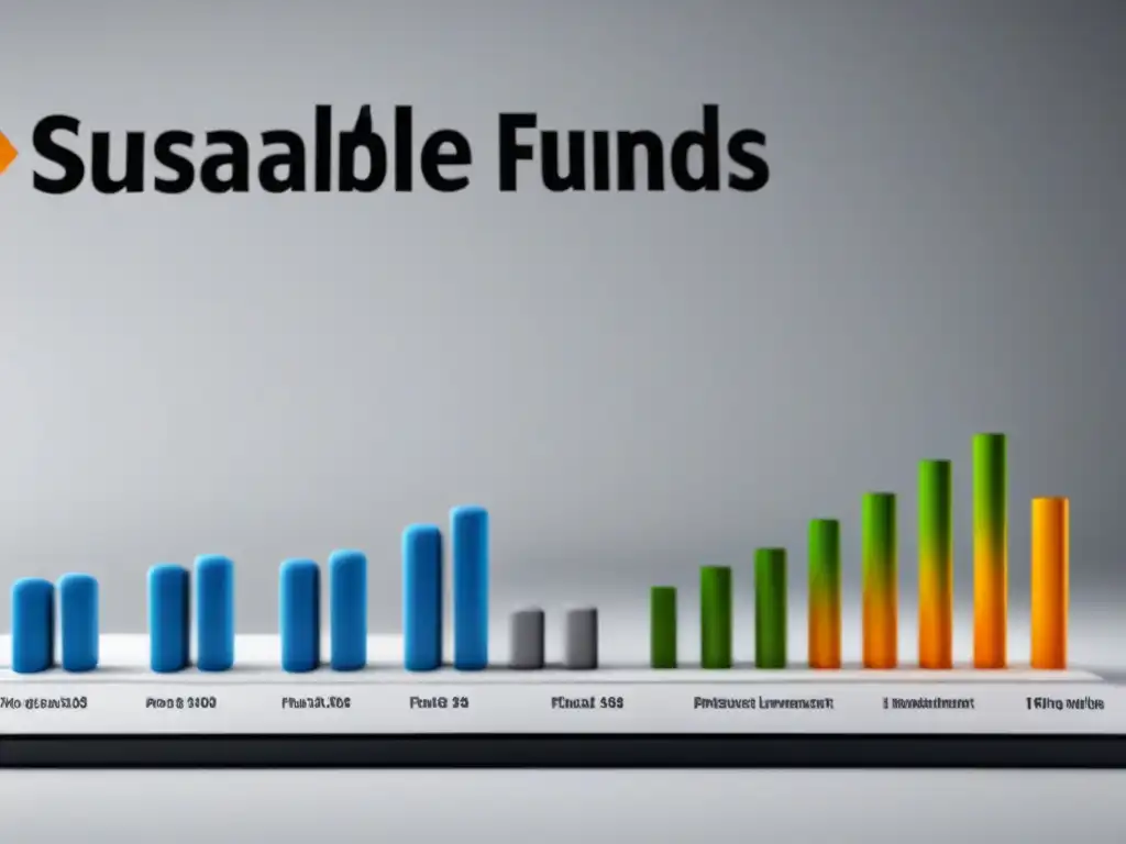 Comparación gráfica de inversión sostenible rentable versus tradicional en 10 años