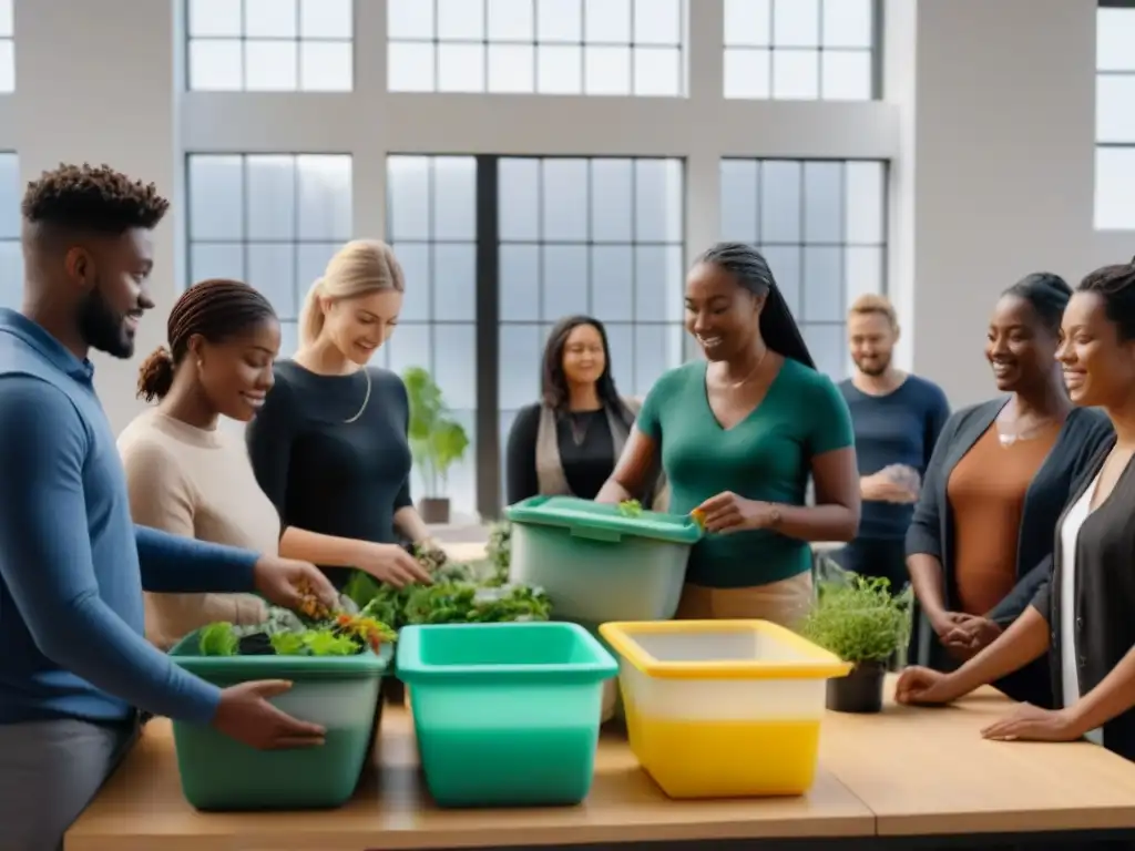 Un taller zero waste inspirador en una comunidad unida aprendiendo juntos