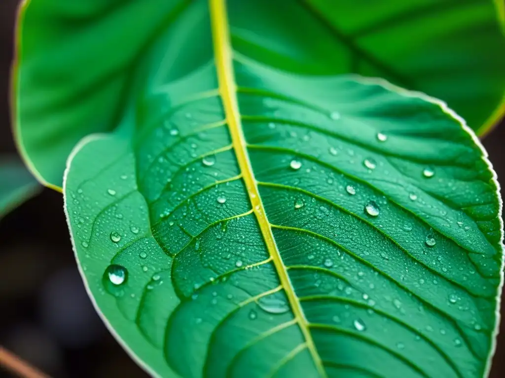 Un tónico facial verde sobre piel equilibrada, reflejando pureza y belleza natural