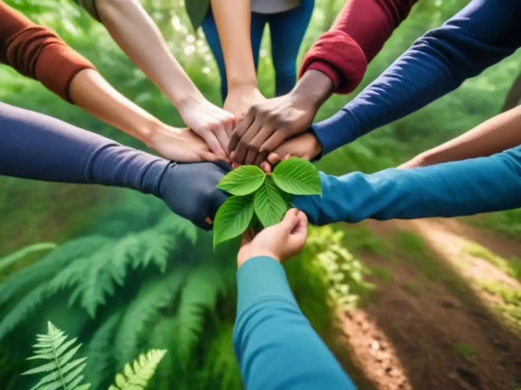 Unidos por el futuro: jóvenes activistas en el bosque transmiten esperanza y determinación en campañas medioambientales cambio políticas