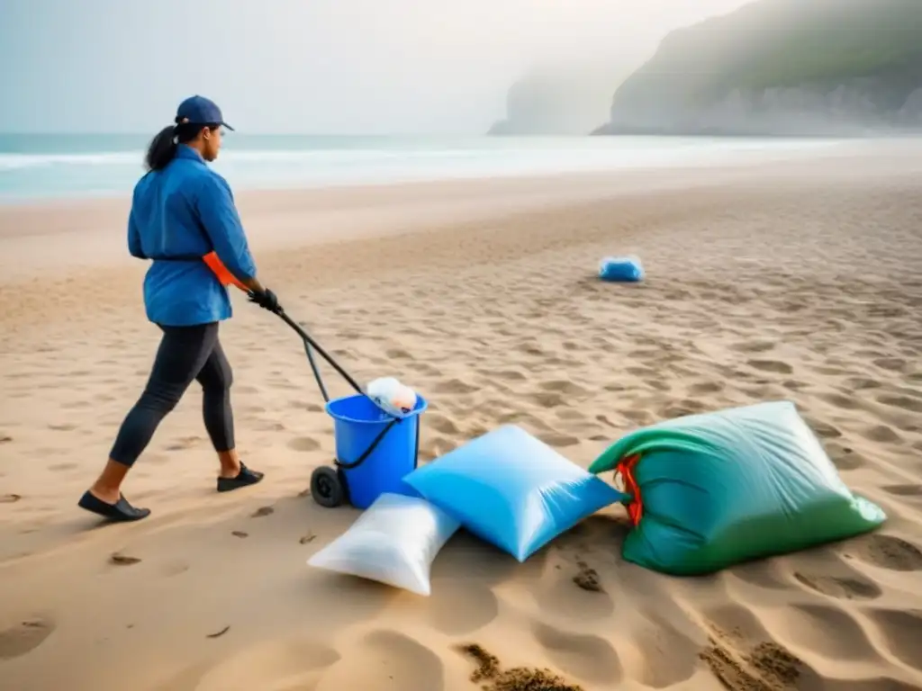 Unidos en la limpieza de la playa, diversidad cultural y compromiso con el Zero waste y justicia social