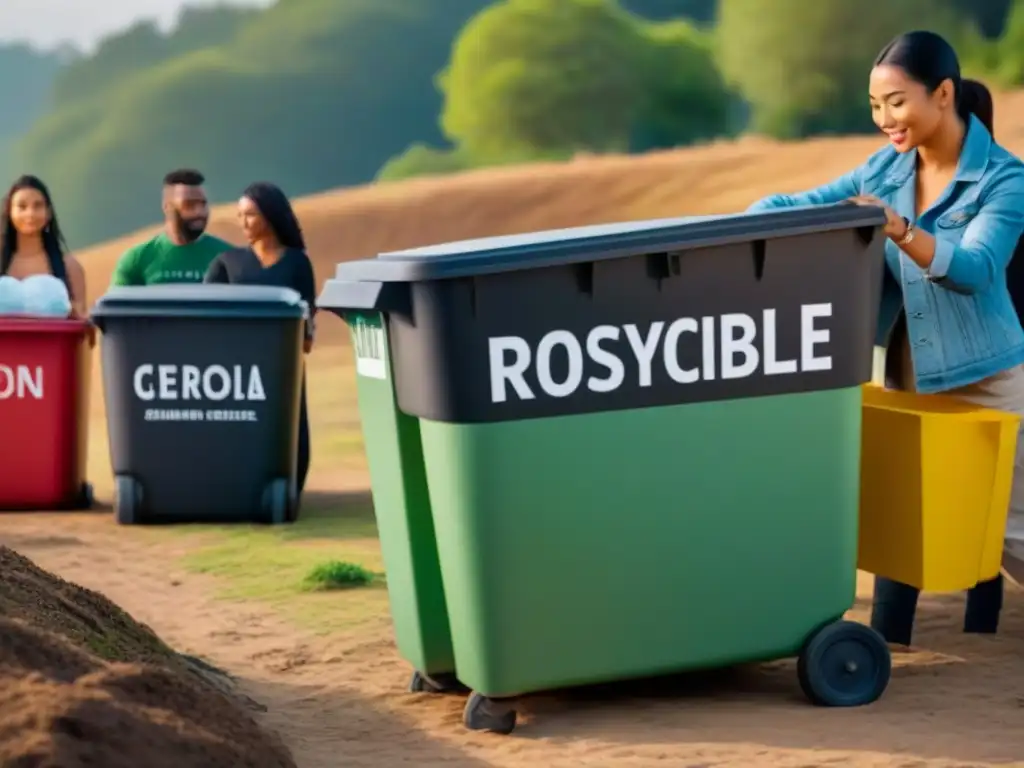 Unidos por un mundo sostenible, diversas culturas clasifican residuos para Políticas Públicas Internacionales Zero Waste