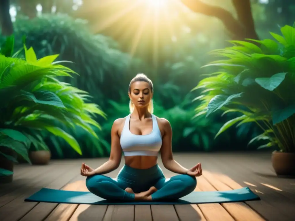 Practicando yoga en armonía con la naturaleza: beneficios zero waste salud personal